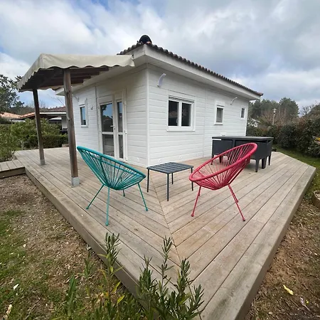 En Parc Residentiel Pour 4 Personnes A Proximite De La Campingplatz Lit-et-Mixe