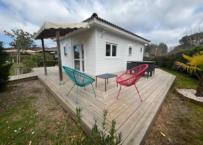 En Parc Residentiel Pour 4 Personnes A Proximite De La Campingplatz Lit-et-Mixe